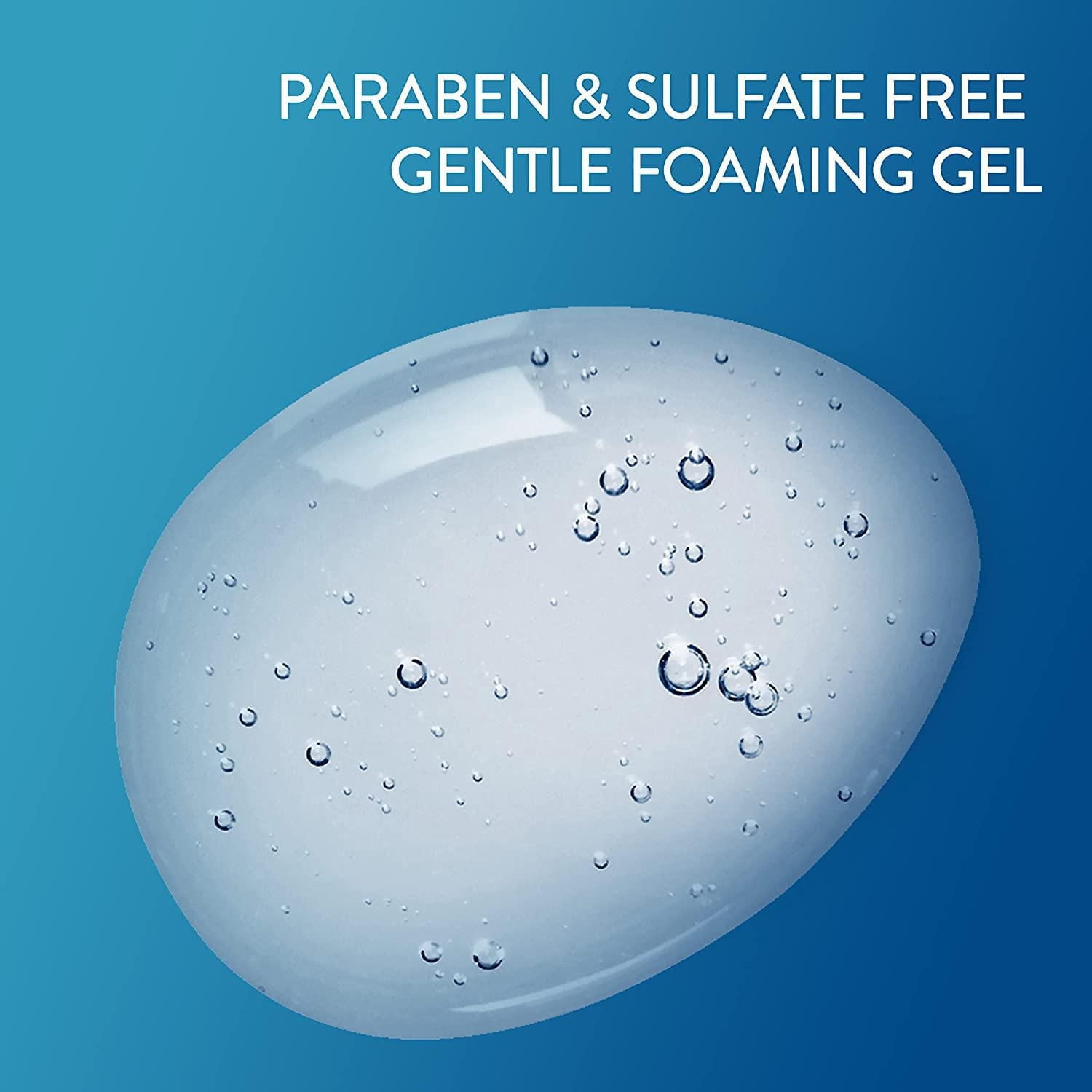 Cetaphil Nettoyant pour Peau Grasse / Nettoyant Moussant Doux Quotidien pour le Visage / Nettoyant pour le Visage Idéal pour Peau Sensible, Mixte à Grasse / Recommandé par des Dermatologues