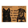thumbnail image 2 of Cqxid Carpet Under $10 Funny Dog Doormat Dog Welcome Doormat Welcome Rug, 2 of 9