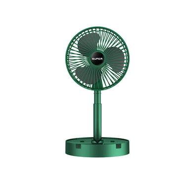 TopLLC Stretchable Fan, Fan Portable, 3 Speeds Desktop Table Fan, Plug In Power Fan, Rotation Strong Wind, Quiet Small Fan For Home Desktop Office