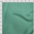 thumbnail image 4 of oneOone Polyester Spandex Sea Green Fabric Asian Block Craft Projects Decor Fabric Printed By The Yard 56 Inch Wide, 4 of 5