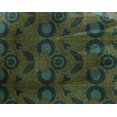 thumbnail image 4 of oneOone Georgette Viscose Fabric Leaves & Floral Block Print Fabric BTY 42 Inch Wide, 4 of 4