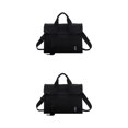 thumbnail image 2 of Decodeary Canvas Crossbody Bag Versatile Accessory For Women Gift Fashionable Accessory Handbags For Women black 2Set, 2 of 6