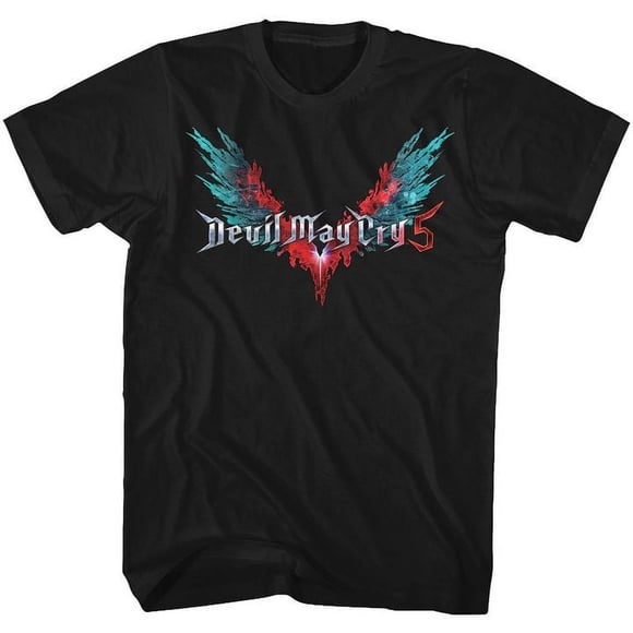 T-Shirt Noir pour Adulte Devil May Cry Logotees 2Xlt