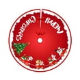 thumbnail image 4 of Christmas Tree Skirt Base Cover 90cm Christmas Supplies Christmas Tree Apron for Style B, 4 of 8
