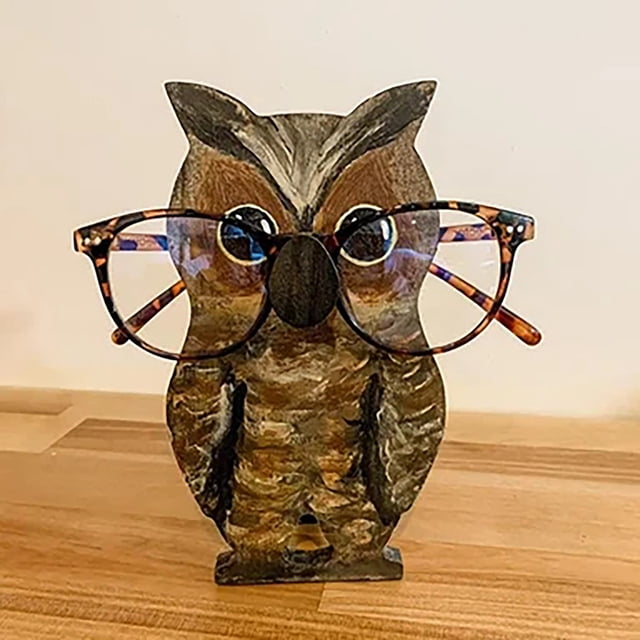 Product Category Rack Storage Shelf - Cute Animal Glasses Frame Home Likely A Desktop Glasses Holder Display Piece