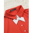 thumbnail image 3 of INSPIRE CHIC Uniforme Scolaire Unisexe Uni Nœud Papillon Croisé à Boutons Réglables Blanc Taille Unique, 3 of 6