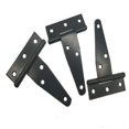 thumbnail image 4 of 4pcs Heavy Duty T Hinges for Outdoor Use Galvanized Iron Mounting Screws, 4 of 9