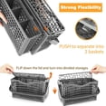 thumbnail image 3 of Dishwasher Cutlery Basket, Increase Space Utilization Universal Dishwasher Cutlery Replacement Basket Practical PP  for Home Use, 3 of 7
