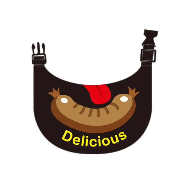 Pet Dogs Saliva Towel Delicious Sausage Pattern Bandana BibsFunny Photography Props Gift For Cats Dogs
