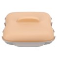 thumbnail image 1 of Microwave Corn Cooker, 7 To 8 Minutes Dishwasher Safe 2 Corn Cobs Steamed Corn Box Microwavable  For Kitchen Blue,Beige, 1 of 8