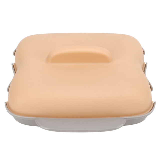 Microwave Corn Cooker, 7 To 8 Minutes Dishwasher Safe 2 Corn Cobs Steamed Corn Box Microwavable For Kitchen Blue,Beige