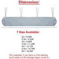 thumbnail image 2 of Couvercle de Protection pour Auvents Couvercle de Store Imperméable pour le Stockage d'Hiver (4,0 M) Gris, 2 of 5