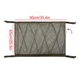 thumbnail image 1 of Pompotops Car Ceiling Storage Net Car Ceiling Cargo Net Pocket Car Roof Storage Organizer With Zipper Buckle SUV Storage Bag Clearance, 1 of 2