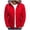 Red, variant on RKSTN Mens Down Jacket Solid Color Drawsting Hooded Jacket Winter Fashion Cotton Padded Jacket Warm Windproof Lightweight Puffer Jacket