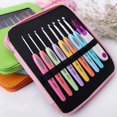 thumbnail image 2 of DIY Knitting Tool Set Hooked Crochet Storage Bag Tool Set DIY Woven Bag Sweater Yarn Anti Slip Crochet, 2 of 6