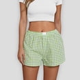 thumbnail image 2 of Plebaso Shorts Boxeurs pour Femmes Taille Élastique Shorts Décontractés Bas de Détente Confortables Shorts de Pyjama Amples Vêtements de Nuit, 2 of 6