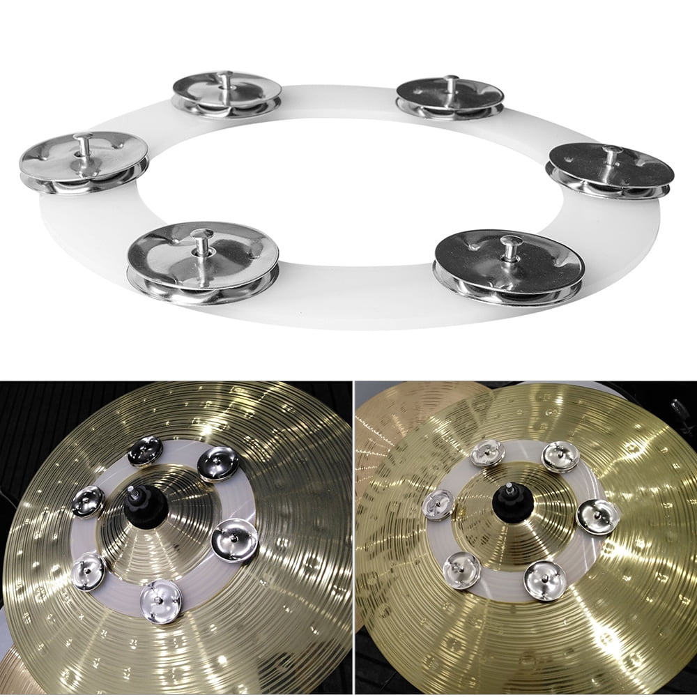 Labymos Cymbale de Percussion avec Anneau de Ching, Ensemble de Cymbales, Accessoire d'Instrument de Musique
