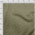 thumbnail image 3 of oneOone Viscose Jersey Dark Olive Green Fabric Craft Projects Decor Fabric Printed By The Yard 60 Inch Wide, 3 of 4