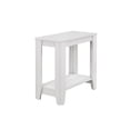 thumbnail image 1 of Monarch Specialties Accent Table, Side, End, Nightstand, Lamp, Living Room, Bedroom, Laminate, White, Transitional, 1 of 2