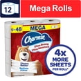 thumbnail image 1 of Charmin Toilet Paper Ultra Strong, 12 Mega Rolls (48 Regular Rolls Equivalent), 2-ply Bathroom Tissue, 1 of 23