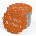 thumbnail image 4 of Inkdotpot Real Rose Gold Foil Happy Birthday Tags Favor Hang Paper Tags 100 Piece, 4 of 6