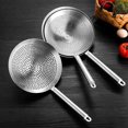 thumbnail image 3 of Grease and Foam Strainer Oil Filter Cooking Mesh Food Strainer Wire Oil Filter Mandarin Colander Scoop for Kitchen Cooking Mesh Strainer Spoon Stainless Steel Sieve Colander Sets, 3 of 8