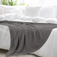 thumbnail image 2 of Unique Bargains Cotton Blanket Decorative Cable Knitted Throw Soft Knit Blankets, 2 of 10