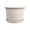 Beige, variant on 5.9 Inch Plastic Large Plant Pot with Drainage Hole and Saucer Large Plant Tree Pot Flower Tree Container for Indoor Outdoor Gardening Front Porch Patio Yard or Deck
