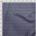 thumbnail image 3 of oneOone Polyester Lycra Fabric Herringbone Geometric Printed Craft Fabric BTY 56 Inch Wide, 3 of 4
