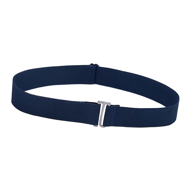 Ceinture Extensible pour Femmes Ceintures pour Dames avec Boucle Plate pour Pantalons Pantalons Robes Bleu Marine