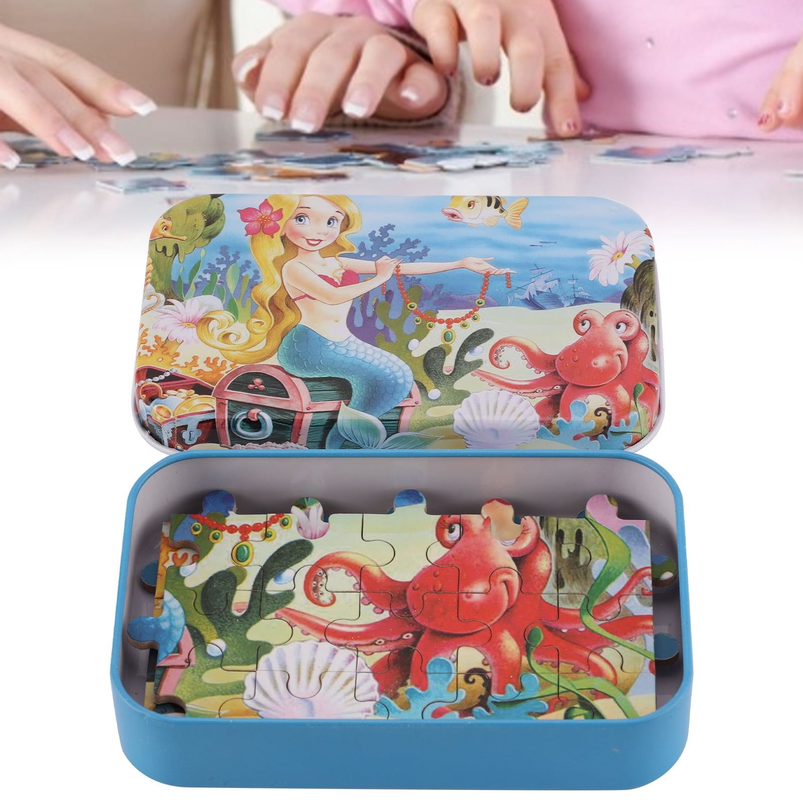 Puzzles Gift, Jigsaw Puzzles Exquisite Pattern Children Puzzle 60pcs  For Improving Children's Concentration Puzzle Toy