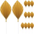 thumbnail image 4 of Miangastore 12Pcs Wedding Cake Decorations Leaves Paper Decoration For Event Planners, 4 of 8