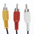 thumbnail image 4 of 3.5mm Jack to 3 RCA Adapter Cable Audio Video AV Converter 1.2M 4FT(1pcs), 4 of 6