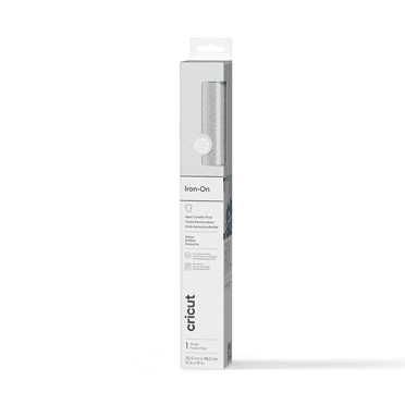 Cricut Brille Iron-On, Blanc
