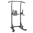 thumbnail image 4 of Heavy Duty Power Tower Pull Up & Dip Station - 450LB Capacity - Adjustable Height - Multi-Functional Strength Training Equipment for Home Gym, Pull-Ups, Dips & Leg Raises - Carbon Steel, Black, 4 of 8