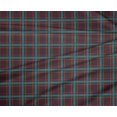 thumbnail image 4 of oneOone Polyester Lycra Fabric Tartan Check Print Fabric By Yard 56 Inch Wide, 4 of 4