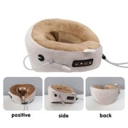 TopLLC Massage Equipment Cervical Spine Multifunctional Heating Electric Vibration Charging Portable Household U Shaped Massage Cervical Massager