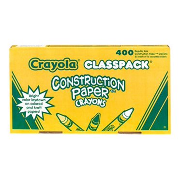 Crayola Classpack Construction Papier, Couleurs Assorties (400 Feuilles)