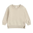 thumbnail image 1 of 2025 NEW Pullover Fleece Sweatshirt Children's s Size 14 Solid Plus Color 5 Clothes Top Coat s, 1 of 6