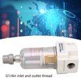thumbnail image 4 of Air Pressure Regulator, G1/4in Air Filter Easy  High Accuracy Transparent Cup  for Pneumatic Equipment, 4 of 8