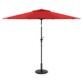 thumbnail image 4 of HOMETRENDS 9 ft. Round Push-Up Market Patio Umbrella, Salsa, 4 of 8