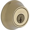 thumbnail image 1 of Essentials by Weiser Double Cylinder Deadbolt in Polished Brass, 1 of 1