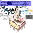 thumbnail image 1 of Momentary Toggle Switch, 15A/250VAC 10A/380VAC ON-ON Toggle Switch, Waterproof For Automobile Household, 1 of 8