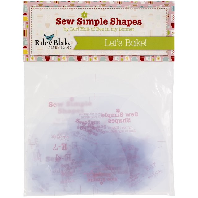 Riley Blake Ensemble de Gabarits - Vente de Cuisson 2 par Lori Holt 25/pqt