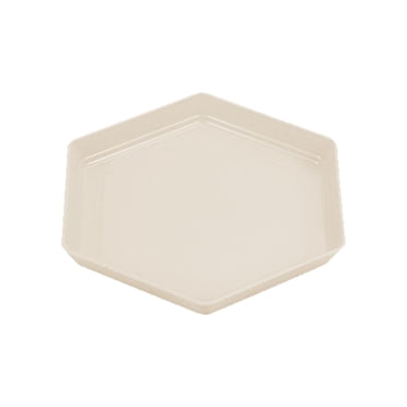 Plastic Dinner Plateshexagonal Plates Impregnable Dinner Plates Dishwasher Microwave Safe Plastic Plates Reusable Lightweight Plates for Kitchen Or Camping 6.69X6.69 Inches