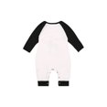 thumbnail image 2 of FOCUSNORM Christmas Reindeer Raglan Tops and Plaid Trousers Parent-child Pajamas, 2 of 6