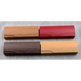 thumbnail image 2 of SHISUYAN 1Pack Portable Sunglass Case Rectangular Shape Wood Grain Cloth For Daily Use, 2 of 3