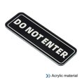 thumbnail image 3 of Unique Bargains Do Not Enter Sign 6'x2' Self Adhesive Door Information Sticker, 3 of 6