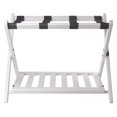 thumbnail image 3 of Winsome Reese Luggage Rack with Shelf in White finish, 3 of 18