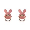 thumbnail image 1 of braveheart Cute Rabbit Aluminum Alloy Phone Stand Tablets Hand Grip Kickstand Mount Holder Rose gold 2Set, 1 of 6